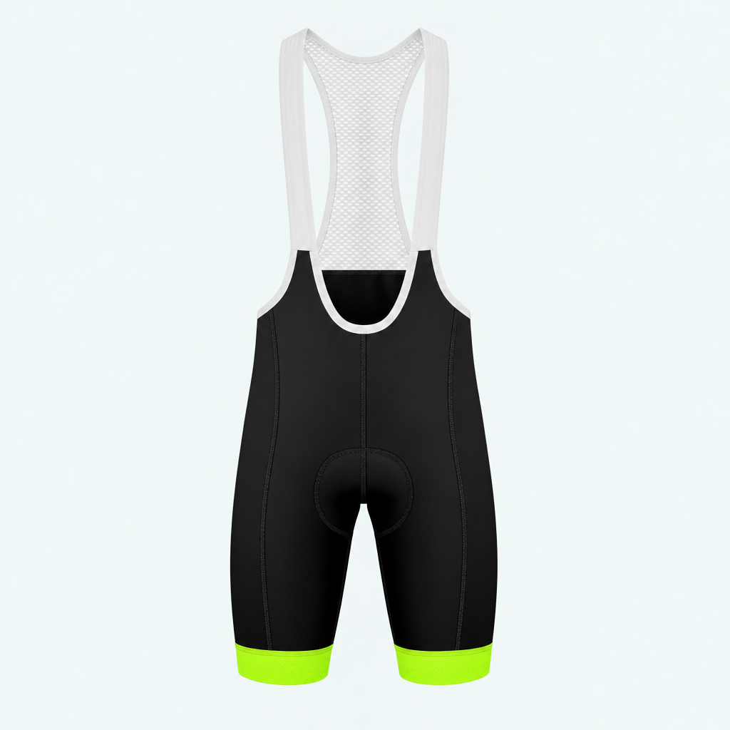 Men's Electrician Skull Cycling Bib Shorts - Front