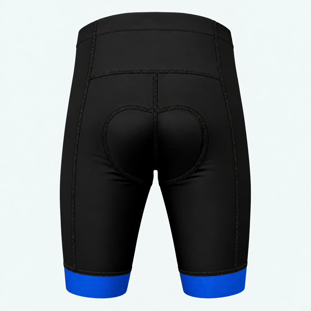 Men's Police Retired With Honor Cycling Shorts - Back