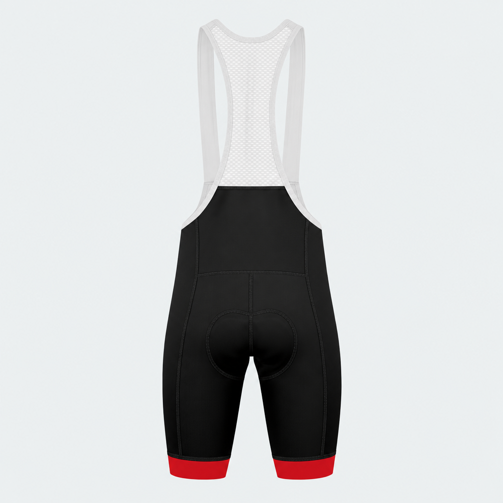 Men's Wildland Firefighter Skyline Cycling Bib Shorts - Back
