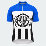 Men's Personalized Short Sleeve Cycling Jersey – Mechanic I Fix Sh!t & Know Things - Front
