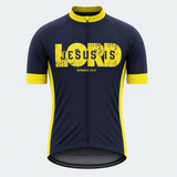 Men's Personalized Short Sleeve Cycling Jersey – Jesus Is Lord - Front