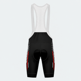 Men's US Firefighter Honor Cycling Bib Shorts - Back
