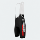 Men's US Firefighter Honor Cycling Bib Shorts - Side