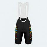 Men's Math Teacher Triangles Cycling Bib Shorts - Front