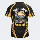 Men's Trail Crew Short-sleeve Cycling T-shirt - Back