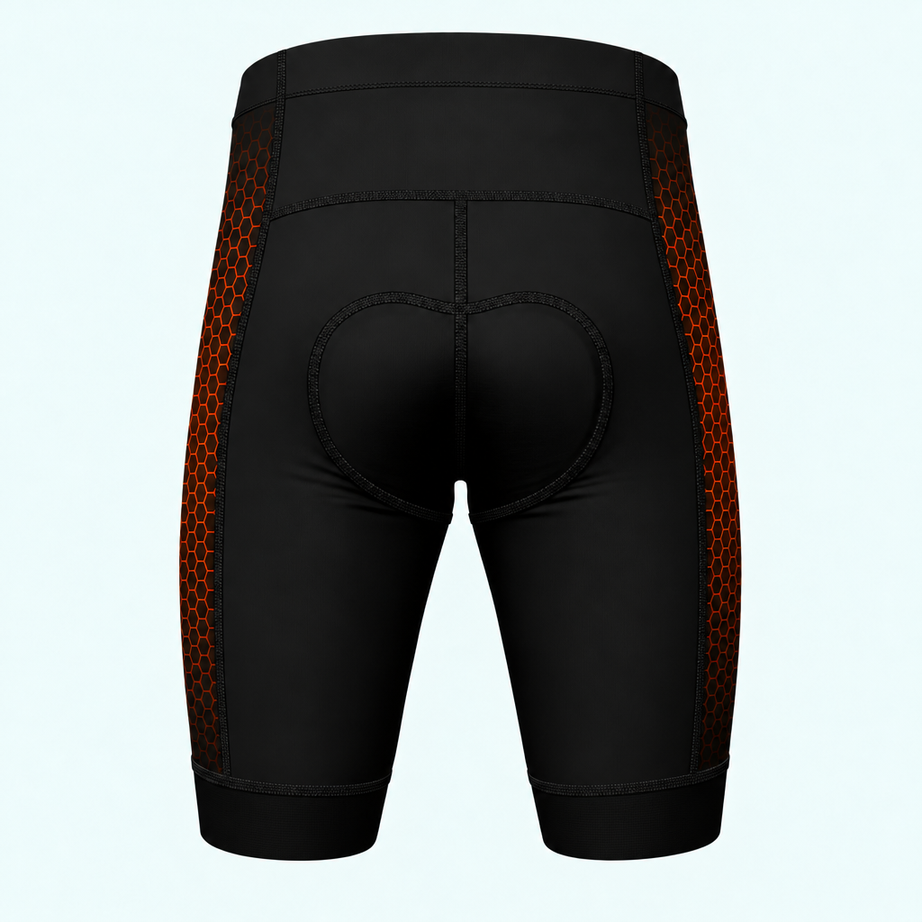 Men's Welder at Work Cycling Shorts - Back