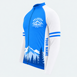 Men's Personalized Long Sleeve Cycling Jersey – Oklahoma Sooner Ridge - Side