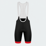 Men's US Firefighter Skull And Stripes Cycling Bib Shorts - Front