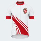 Men's Personalized Short Sleeve Cycling Jersey – University of Wisconsin- Madison Alumni Pride - Front