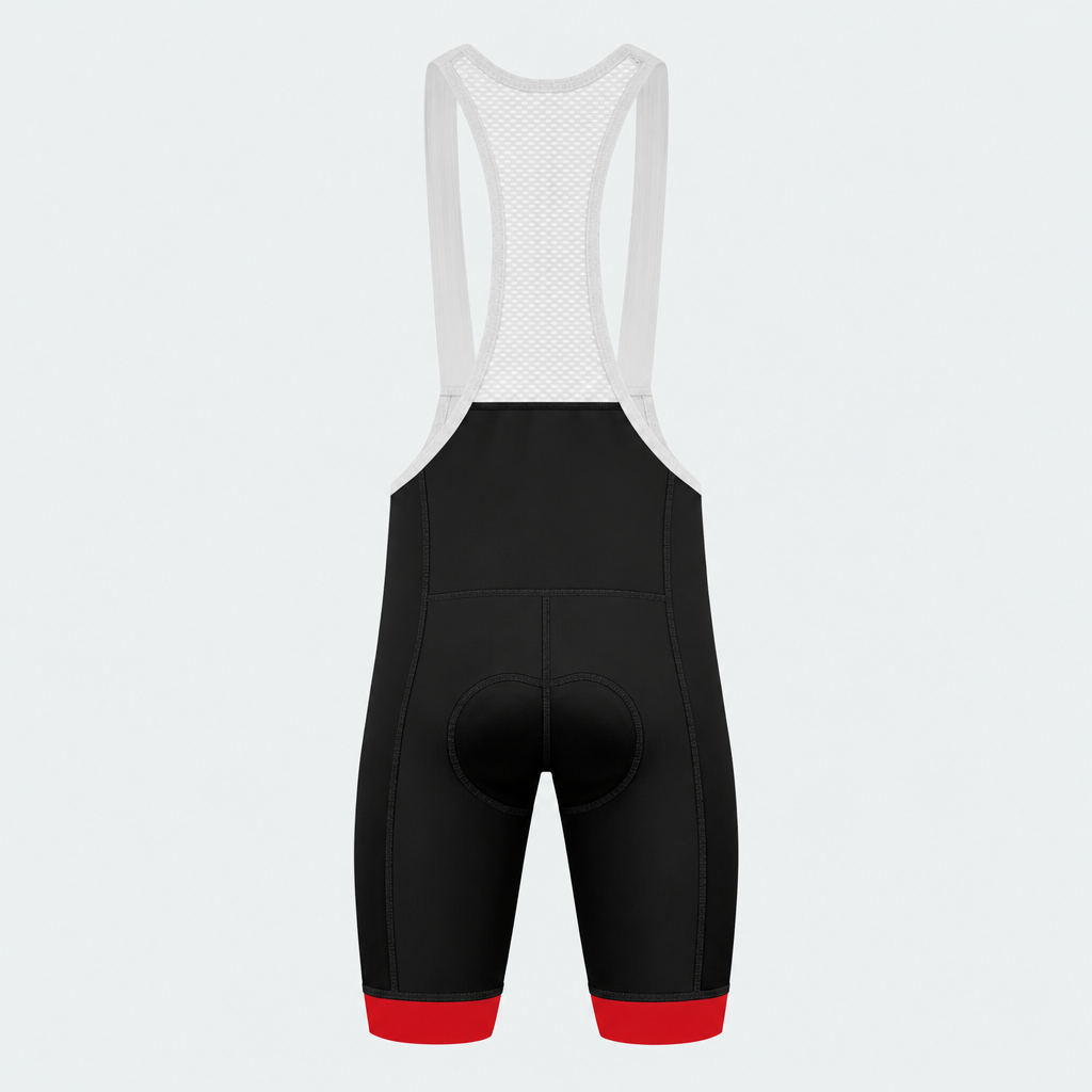Men's Wildland Firefighter Timber Ridge Cycling Bib Shorts - Back