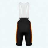 Men's US Firefighter Honor Cycling Bib Shorts - Back