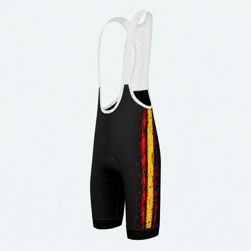 Men's US Firefighter Honor Cycling Bib Shorts - Side