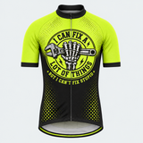 Men's Personalized Short Sleeve Cycling Jersey – Mechanic Skull I Can't Fix Stupid - Front