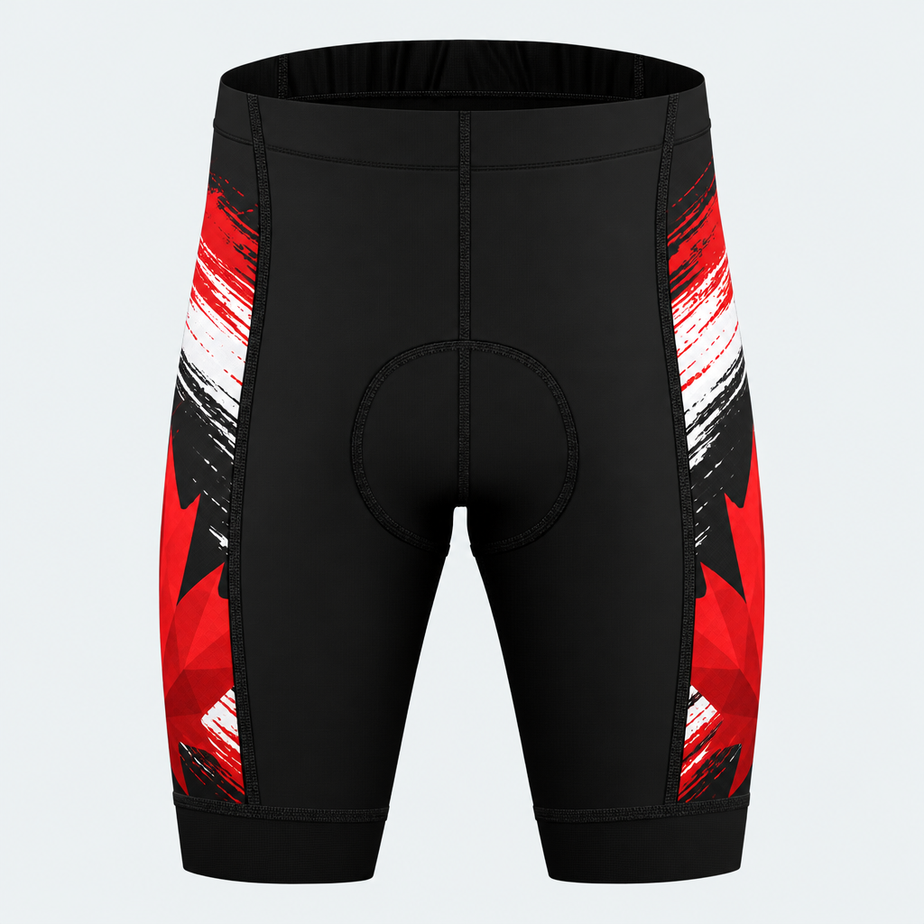 Men's Canada Maple Leaf Cycling Shorts - Front