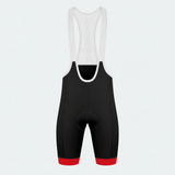 Men's Wildland Firefighter Chainsaw Flag Cycling Bib Shorts - Front