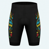Men's Math Teacher Triangles Cycling Shorts - Front