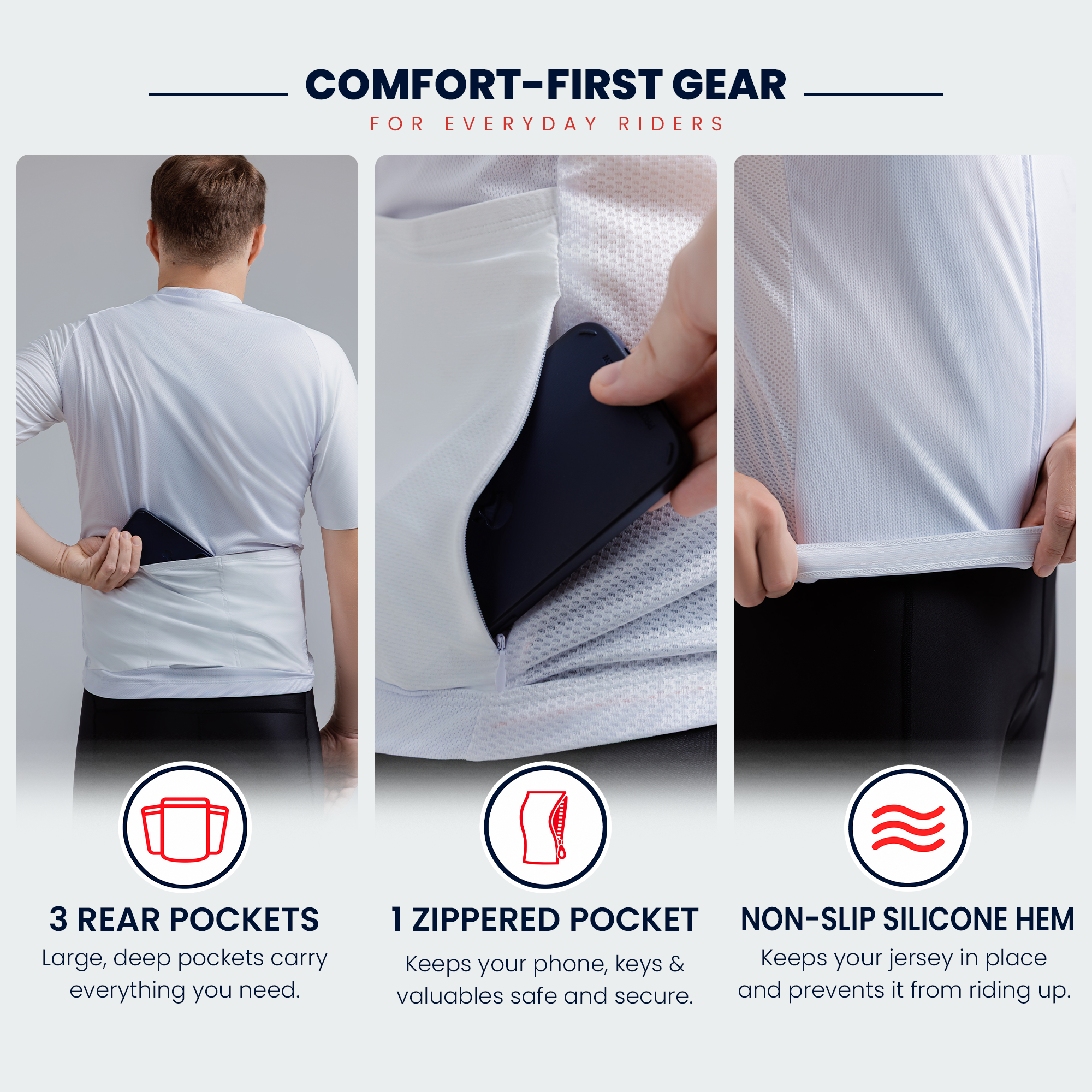 Men's Personalized Short Sleeve Cycling Jersey – Colorado Alpine Emblem