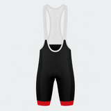 Men's Wildland Firefighter Blaze Cycling Bib Shorts - Front