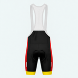 Men's US Firefighter Axe and Cross Cycling Bib Shorts - Back