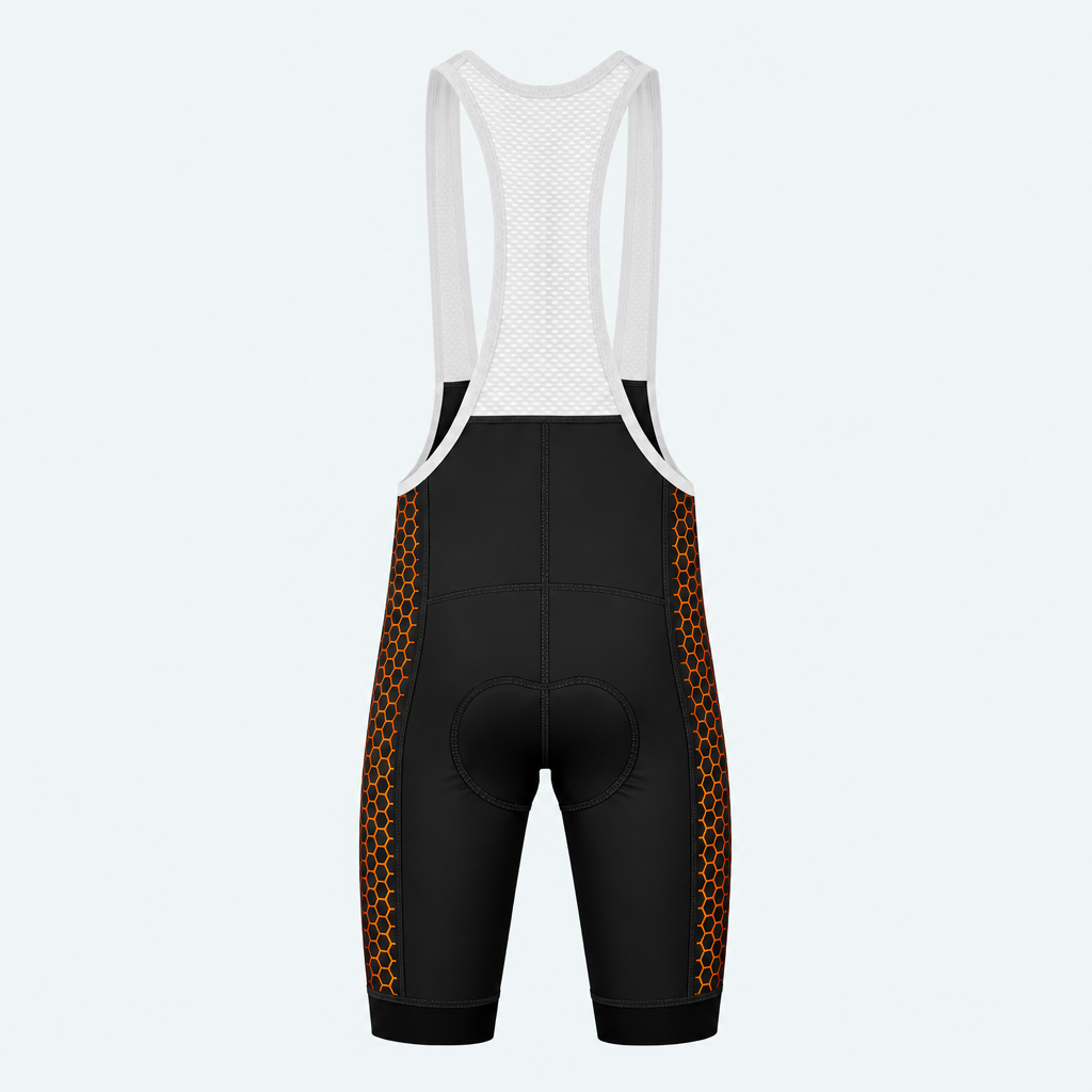 Men's Welder at Work Cycling Bib Shorts - Back
