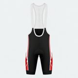 Men's Canada Red Maple Cycling Bib Shorts - Front