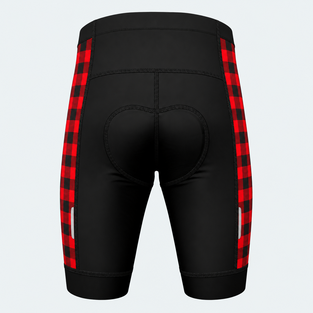 Men's The Chainsaw Logfather Cycling Shorts - Back