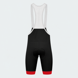 Men's Wildland Firefighter Flame Shield Cycling Bib Shorts - Back