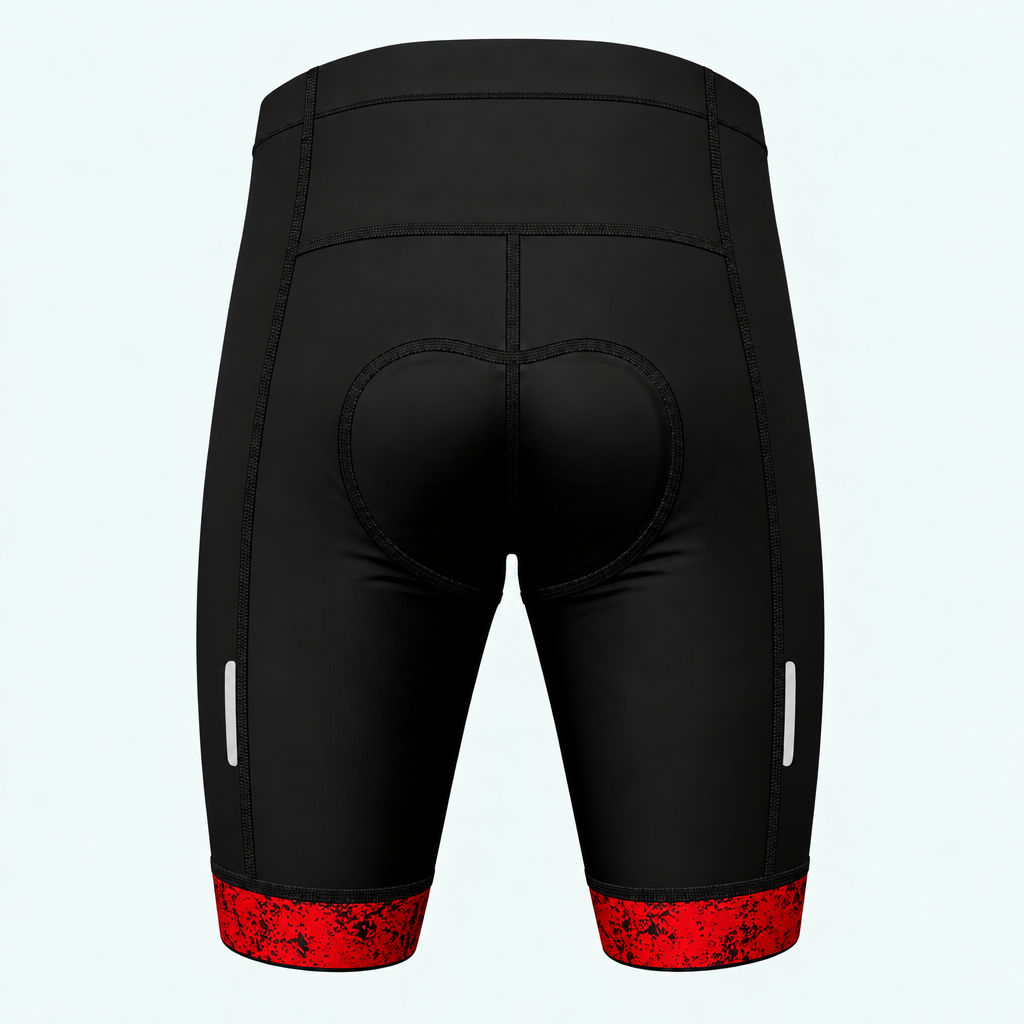 Men's Canada · Canada Flag RollaFatty Chain MTB Jersey Cycling Shorts - Back