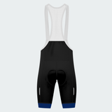 Men's Texas Pride Shield Cycling Bib Shorts - Back