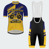Men's Old Man Retirement Plan Regular Fit Cycling Kit