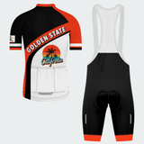 Men’s Personalized California Golden State Palm Sunset Cycling Jersey & Kit