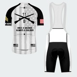Men's U.S. Army Infantry 2nd Award CIB Regular Fit Cycling Jersey