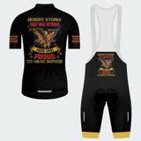 Men’s Personalized Desert Storm Gulf War Veteran Cycling Jersey & Kit