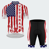 Men’s Proud Veteran American Flag Cycling Jersey & Kit