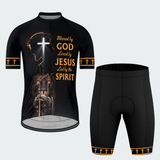 Men’s Blessed by God Christian Cycling Jersey