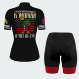 Women’s Personalized Army Female Veteran DD-214 Cycling Jersey & Kit