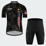 Men’s Personalized I Served My Country Army Veteran Cycling Jersey & Kit