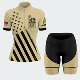 Women’s Personalized Female Veteran Warrior Cycling Jersey & Kit