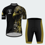 Men’s Custom Proud Veteran Eagle Cycling Jersey & Kit