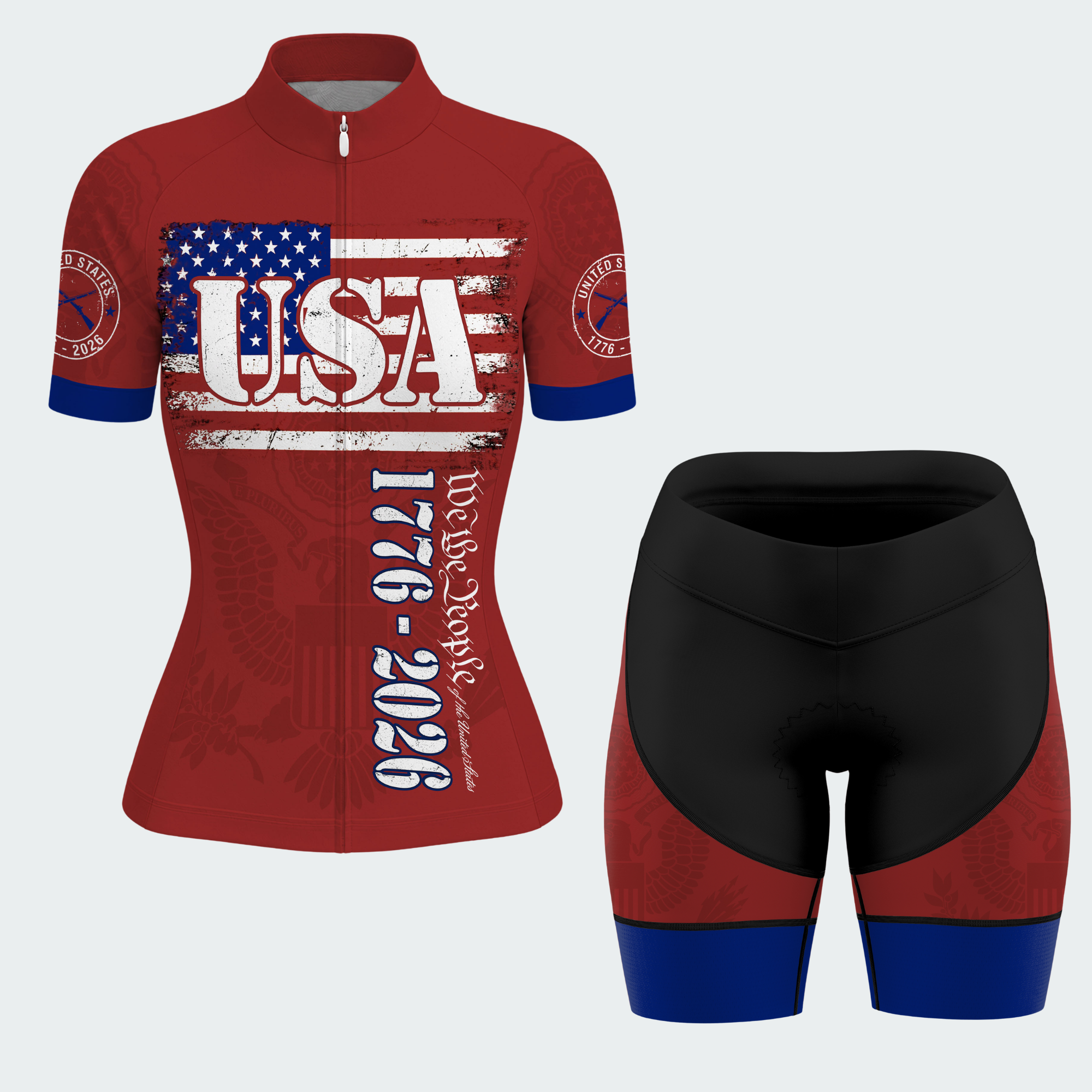 Women's USA Heritage 1776–2026 We The People Cycling Jersey & Kit