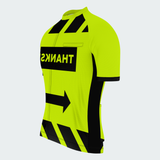 Men's 3 Feet Traffic Sign Regular Fit Cycling Kit