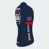 Men’s USA 250 Years Freedom Fighter Jets Cycling Jersey