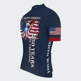 Men’s God Bless America 250 Years Freedom Cycling Jersey
