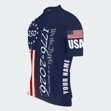 Men’s 250 Years of Freedom Patriotic Cycling Jersey