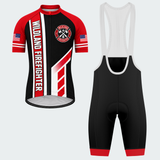 Men's Personalized Wildland Firefighter Chainsaw Cycling Jersey & Kit
