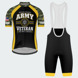 Men’s Personalized U.S. Army Veteran This We’ll Defend Camouflage Cycling Jersey & Kit