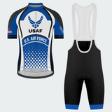 Men’s Personalized U.S. Air Force USAF Emblem Cycling Jersey & Kit
