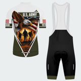 Men Personalized U.S. Army Eagle & Troop Cycling Jersey & Kit — short sleeve bib shorts kit — image 02