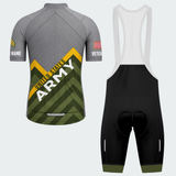 Men Personalized U.S. Army Mountain Chevron Cycling Jersey & Kit — short sleeve bib shorts kit — image 02
