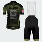 Men Personalized U.S. Army Brotherhood Ride Cycling Jersey & Kit — short sleeve bib shorts kit — image 02